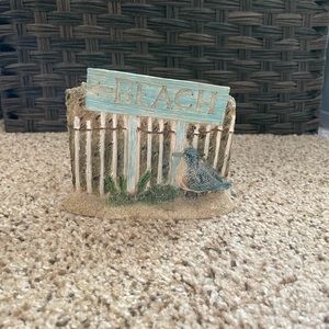 Toothbrush holder beach theme